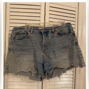 Nicole Miller Nomad Super High Rise Jean Shorts
